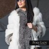 ПАЛТО ОТ БЯЛА ЛИСИЦА “SNOW”