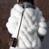 ПАЛТО ОТ БЯЛА ЛИСИЦА “SNOW”