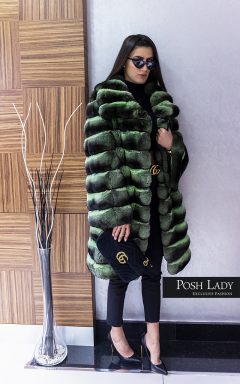 Палто с яка от чинчила "Chinchilla"