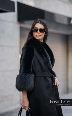 палто с норка